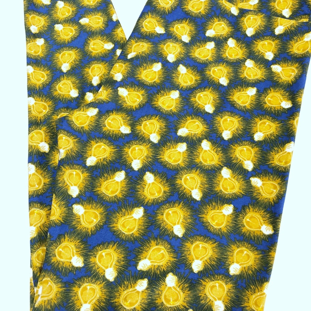 LuLaRoe Tall & Curvy Leggings - Lightbulbs - NWT